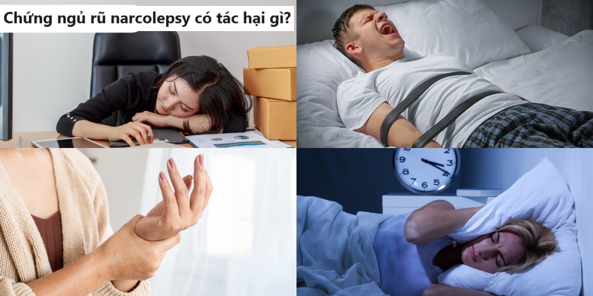 Chứng ngủ rũ narcolepsy có tác hại gì?